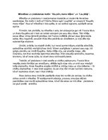 Eseja 'Mīlestības un piedošanas motīvi "Kaupēn, mans mīļais" un "Laupītāji"', 1.