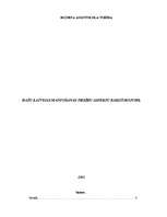 Referāts 'Dažu Latvijas mantošanas tiesību aspektu raksturojums', 1.