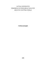 Referāts 'Sociālā pedagoģija', 1.