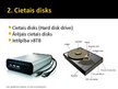 Prezentācija 'Datu glabāšanas iekārtas, to veidi, pielietojums', 6.