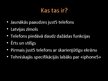 Prezentācija 'Telefons "Just 5 Spacer"', 2.