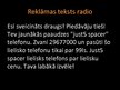 Prezentācija 'Telefons "Just 5 Spacer"', 6.