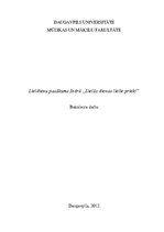 Referāts 'Lieldienu pasākums', 1.