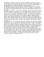 Eseja 'The War on Terror Meets the USA Patriot Act', 1.