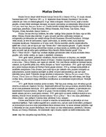 Konspekts 'Mailzs Deiviss', 1.