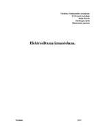 Referāts 'Elektrosiltuma izmantošana sildierīcēs', 1.