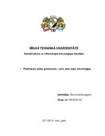 Paraugs 'Lielās datu bāzes. 2. praktiskais darbs', 1.