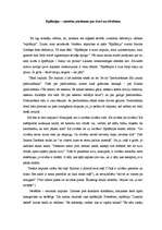 Eseja 'Epifānijas - saistošas pārdomas par dzīvi un cilvēkiem', 1.