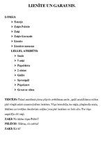 Konspekts 'Scenārijs Lieldienās. Pasakas inscenējums "Lienīte un garausis"', 1.