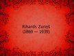 Prezentācija 'Rihards Zariņš', 1.