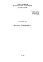 Referāts 'Pedagoģija – zinātne vai māksla', 1.