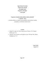 Konspekts 'Sociālās problēmas socioloģisko teoriju perspektīvā: funkcionālisms, konfliktu p', 1.