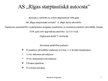 Prezentācija 'Pasažieru starptautisko autopārvadājumu organizācija uzņēmumā a/s "Rīgas Starpta', 5.