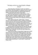 Eseja 'Vai Indijas vēsturē var saskatīt līdzību ar Eiropas vēsturi', 1.