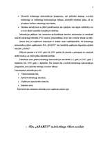 Referāts 'Mārketinga komunikācijas plāns SIA "APARTS"', 7.