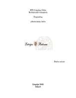 Referāts 'Latvijas balzams', 1.