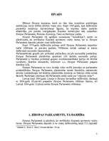 Referāts 'Eiropas Parlaments', 3.