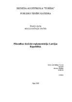 Referāts 'Pilsonības tiesiskā reglamentācija Latvijas Republikā', 1.