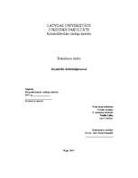 Diplomdarbs 'Aizstāvība kriminālprocesā', 1.