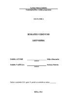 Paraugs 'Lietvedība', 1.