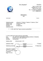 Paraugs 'Lietvedība', 7.