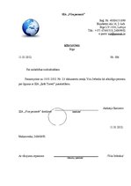 Paraugs 'Lietvedība', 8.