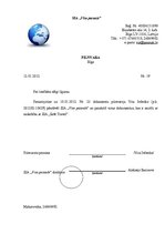 Paraugs 'Lietvedība', 9.