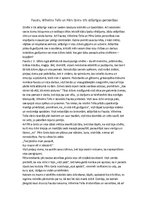 Eseja 'Fausts, Vilhelms Tells, Pērs Gints - trīs atšķirīgas personības', 1.