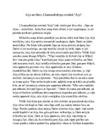 Eseja 'Aija un Jānis Jāņa Jaunsudrabiņa romānā "Aija"', 1.