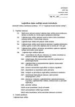 Konspekts 'Loģistikas daļas vadītāja amata apraksts', 1.