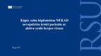 Prezentācija 'Kāpēc zobu higiēnistiem nekad nevajadzētu ārstēt pacientu ar aktīvu orālo herpes', 1.