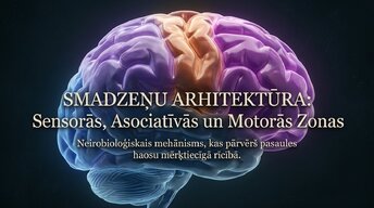 Prezentācija 'Smadzeņu arhitektūra - sensorās, asociatīvās un motorās zonas', 14.