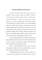 Eseja 'Vecu cilvēku motīvs Joņa Biļūna prozā', 1.