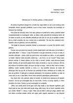 Eseja 'Pārdomas par Dž. Boulbija grāmatu „Drošais pamats”', 1.