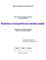 Referāts 'Sistēmu modelēšanas līdzekļi', 1.