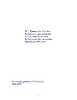 Referāts 'Nodokļu politika', 1.