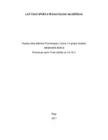 Konspekts 'Bīstamības analīzes metodika civilajā aizsardzībā', 1.