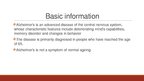 Prezentācija 'Alzheimer Disease', 2.