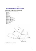 Konspekts 'Transporta uzdevumu risināšana ar modeļu palīdzību', 7.