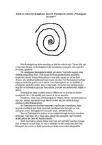 Eseja 'Kādu es redzu Raskoļņikova dzīvi F.Dostojevska darbā "Noziegums un sods" ', 1.