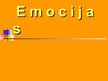 Prezentācija 'Emocijas', 1.