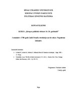 Konspekts '1789.gada Lielā Franču revolūcija un tās sekas. Napoleona laikmets', 1.