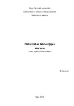 Paraugs 'Elektronikas tehnoloģijas. Trīs dažādu apgaismojuma ierīču ieslēgšana', 1.