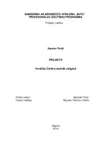 Diplomdarbs 'Invalīdu dienas centra izveide', 1.