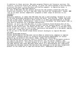 Eseja 'Marketing the Class A (Mercedes)', 6.