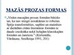 Prezentācija 'Literārā pasaka, literāri publicistiskie žanri un mazās prozas formas', 18.
