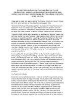 Eseja 'Animal Emotions:', 1.