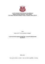 Eseja 'Gaisa piesārņojums pilsētās', 1.