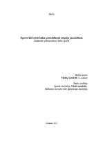 Referāts 'Sports kā brīvā laika pavadīšanas iespēja jauniešiem', 1.