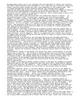 Eseja 'Economical Issues in Health Care', 1.